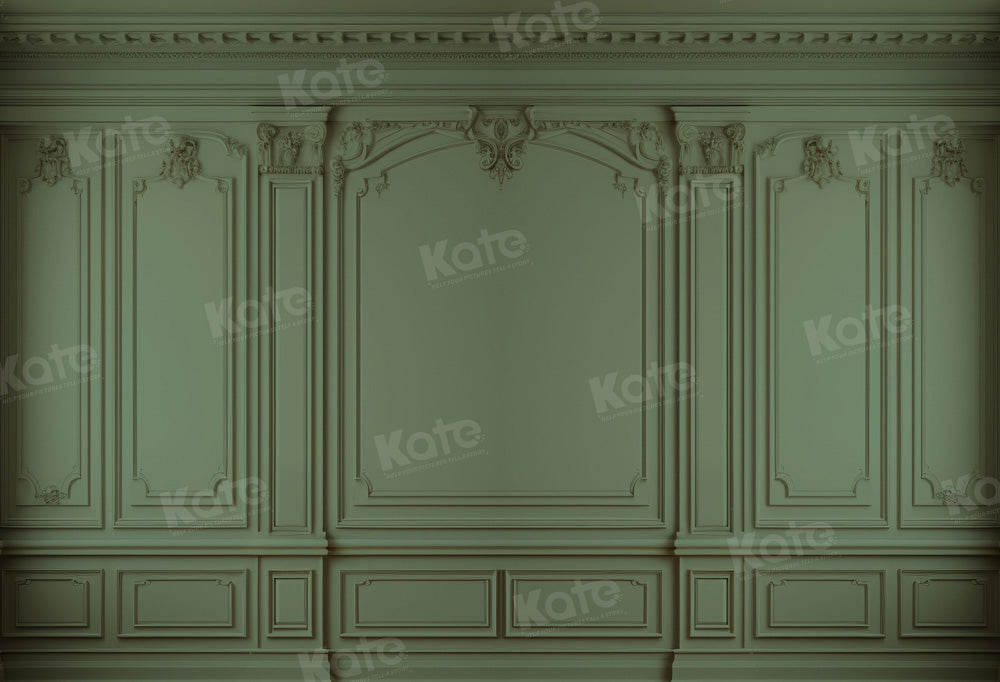 Kate Rétro Vert foncé Mur Toile de fond Conçu par Kate Image - Kate Backdrop FR