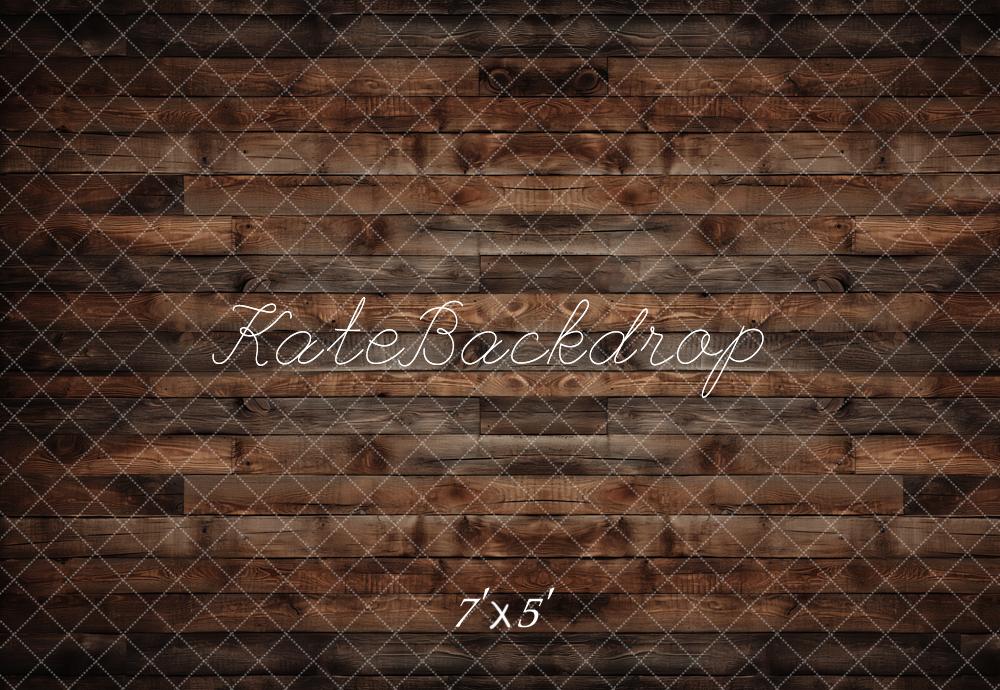 Kate Vieux Brun Bois Sol Toile de Fond Conçu par Kate Image - Kate Backdrop FR