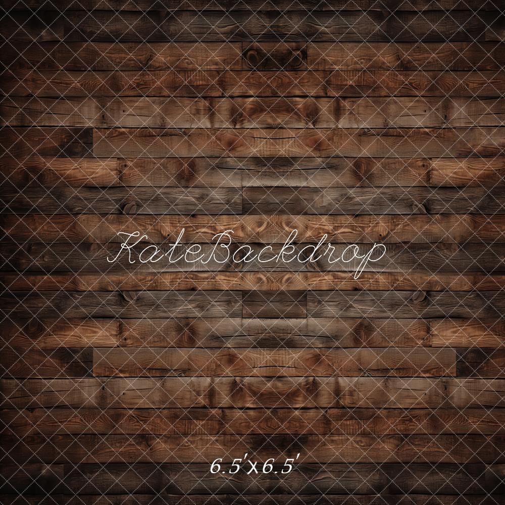 Kate Vieux Brun Bois Sol Toile de Fond Conçu par Kate Image - Kate Backdrop FR
