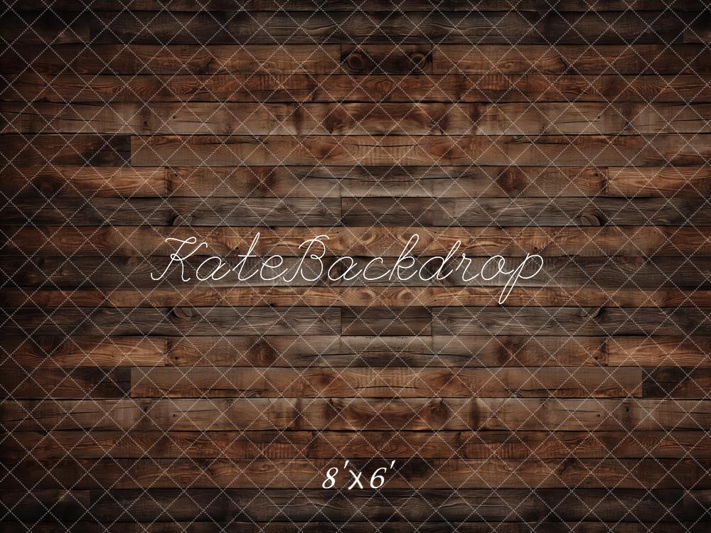 Kate Vieux Brun Bois Sol Toile de Fond Conçu par Kate Image - Kate Backdrop FR