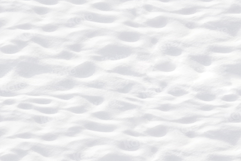 Kate Hiver Neige Sol Blanc Toile de fond conçue par Emetselch - Kate Backdrop FR