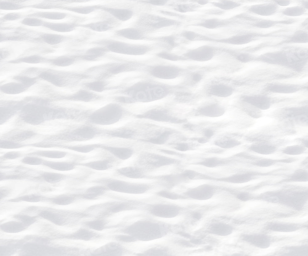 Kate Hiver Neige Sol Blanc Toile de fond conçue par Emetselch - Kate Backdrop FR