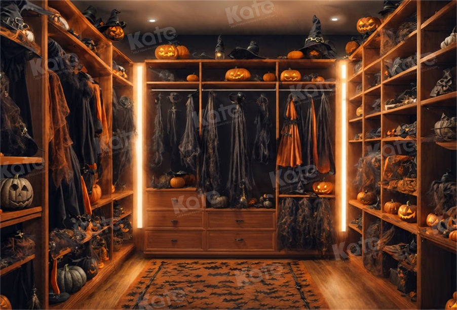 Kate Halloween Sorcier Placard Chambre Toile de fond pour la photographie