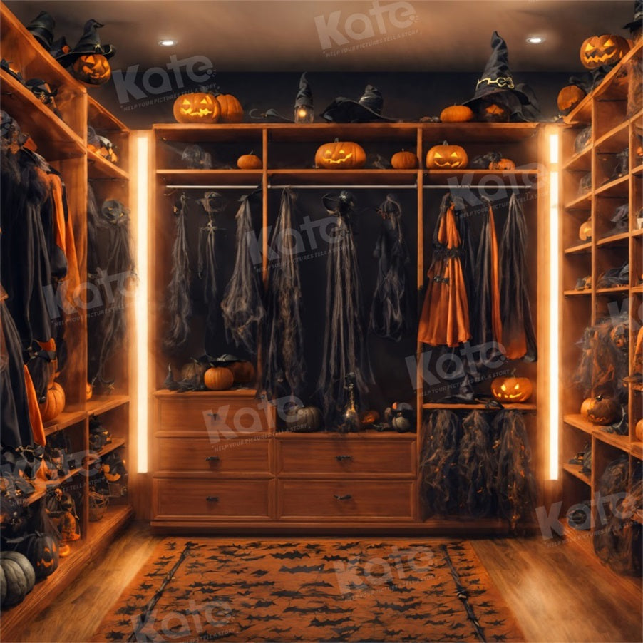 Kate Halloween Sorcier Placard Chambre Toile de fond pour la photographie