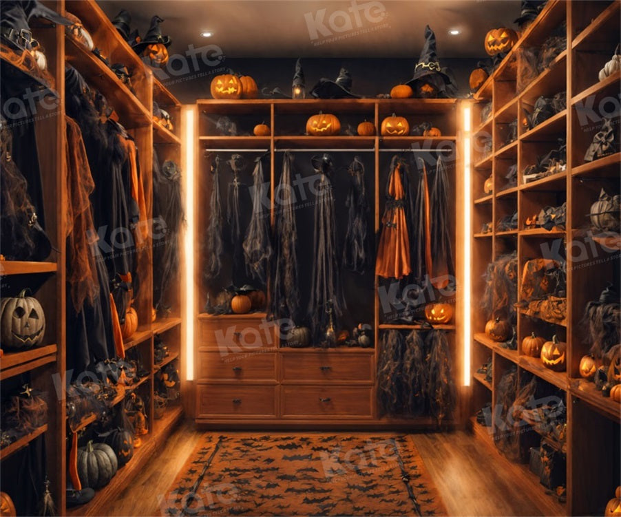 Kate Halloween Sorcier Placard Chambre Toile de fond pour la photographie