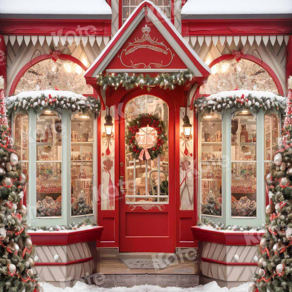 Kate Noël Magasin Rouge Fenêtre Toile de fond conçue par Emetselch