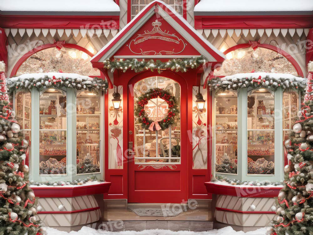 Kate Noël Magasin Rouge Fenêtre Toile de fond conçue par Emetselch