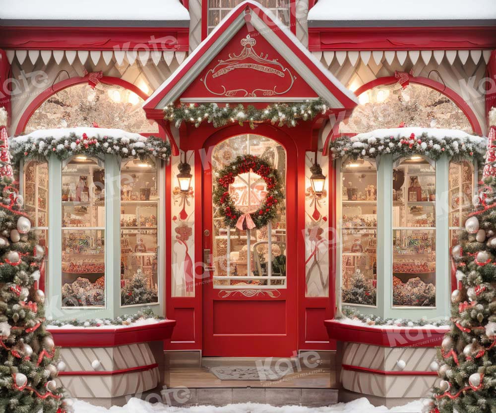 Kate Noël Magasin Rouge Fenêtre Toile de fond conçue par Emetselch