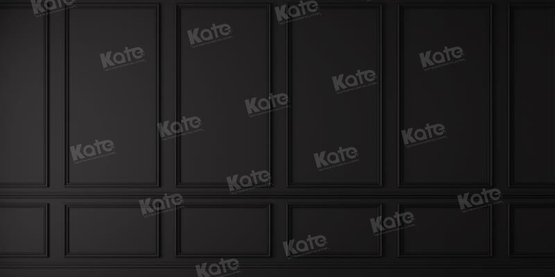 Kate Mur Rétro Noir Intérieur Toile de fond pour la photographie - Kate Backdrop FR