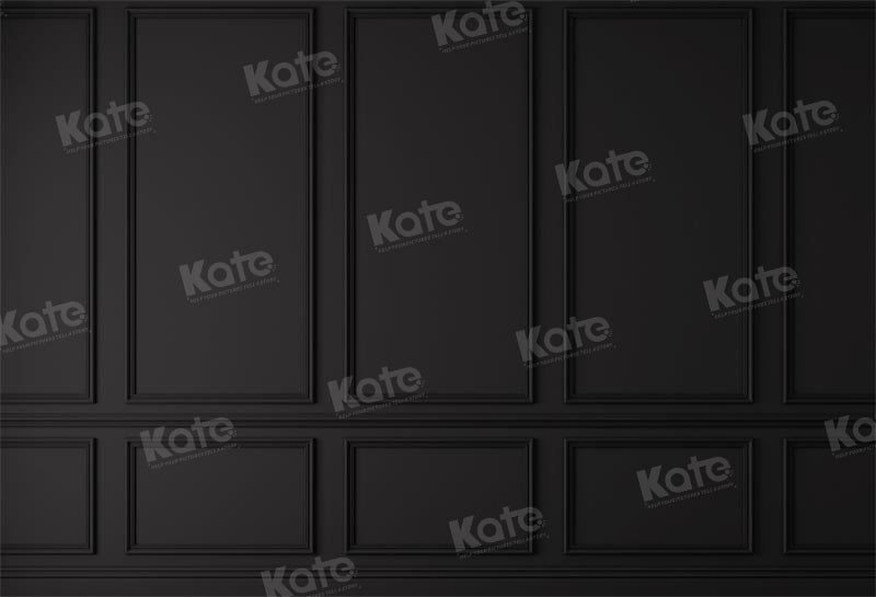 Kate Mur Rétro Noir Intérieur Toile de fond pour la photographie - Kate Backdrop FR