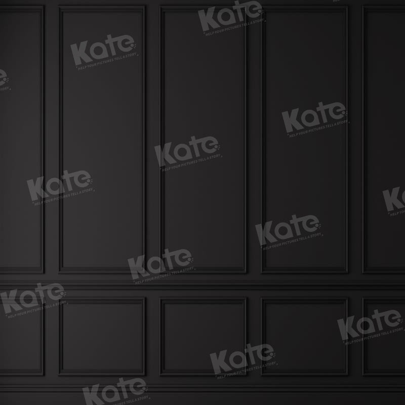 Kate Mur Rétro Noir Intérieur Toile de fond pour la photographie - Kate Backdrop FR