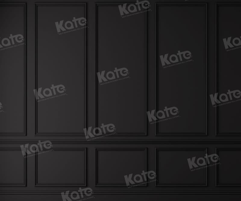 Kate Mur Rétro Noir Intérieur Toile de fond pour la photographie - Kate Backdrop FR