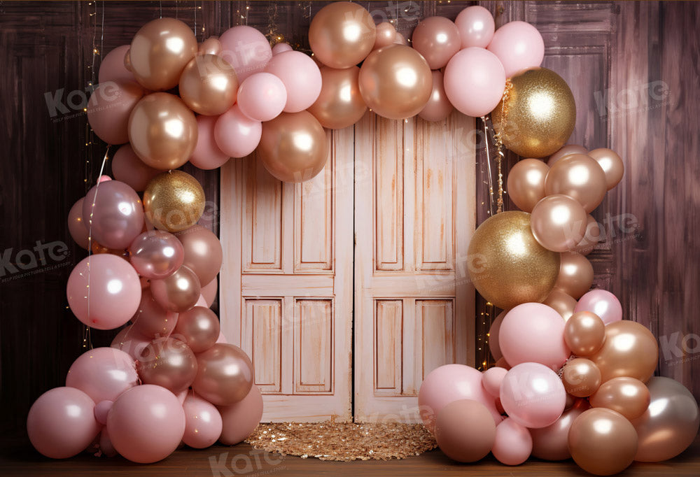 Kate Rose Plaisir Arche de ballons Porte Toile de fond conçue par Emetselch - Kate Backdrop FR