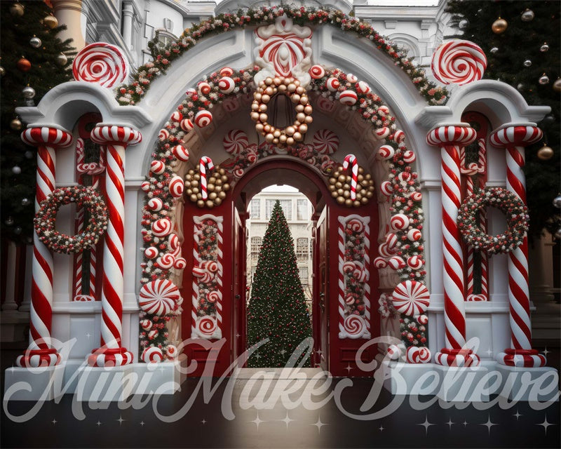Kate Noël Entrée du Pays des Merveilles Toile de fond conçue par Mini MakeBelieve - Kate Backdrop FR