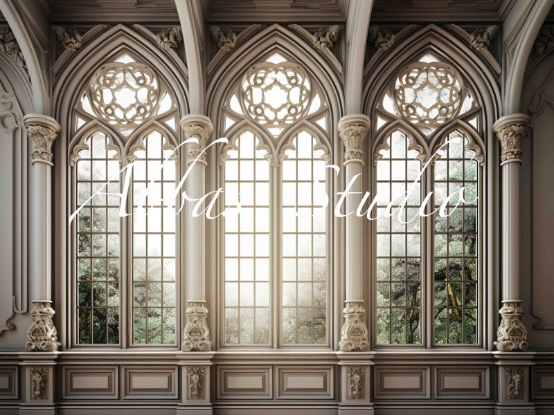 Kate Fenêtres arquées Fantaisie Toile de fond conçue par Abbas Studio - Kate Backdrop FR