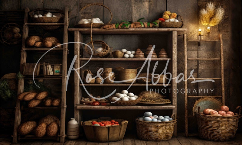 Kate Ferme Garde-manger Toile de fond conçue par Rose Abbas - Kate Backdrop FR