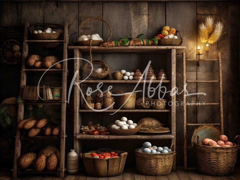 Kate Ferme Garde-manger Toile de fond conçue par Rose Abbas - Kate Backdrop FR