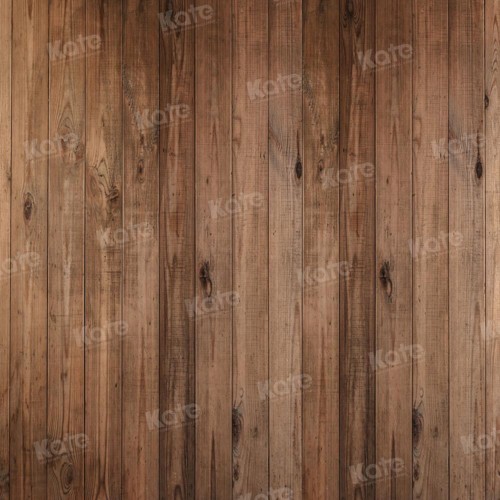 Kate Marron clair Parquet Sol Bois Toile de fond pour la photographie - Kate Backdrop FR