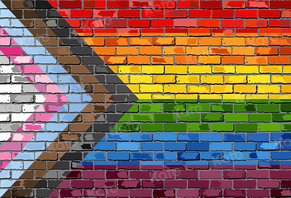 Kate Flèche Mur Gay L'amour c'est l'amour Toile de fond pour la photographie - Kate Backdrop FR