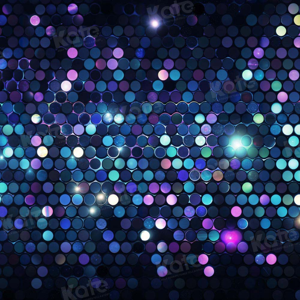 Kate Lumière bleue Paillette Toile de fond conçue par Chain Photographie - Kate Backdrop FR