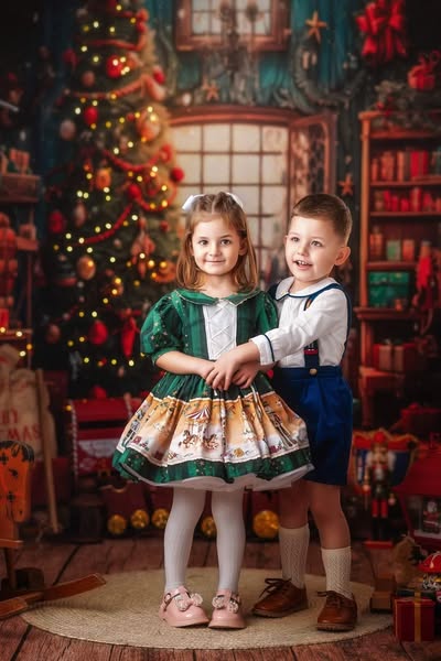 Kate Maison du Père Noël Chambre Cadeaux Toile de fond conçue par GQ - Kate Backdrop FR