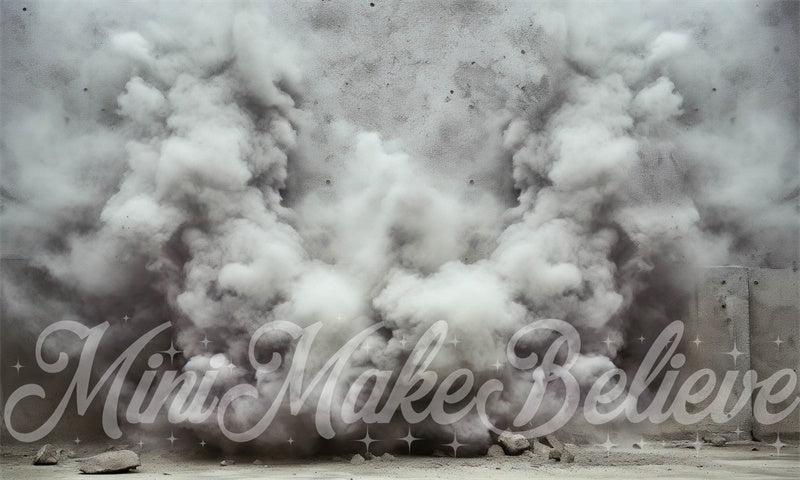 Kate Saint-Valentin Nuage de fumée Anniversaire Toile de fond conçue par Mini MakeBelieve - Kate Backdrop FR