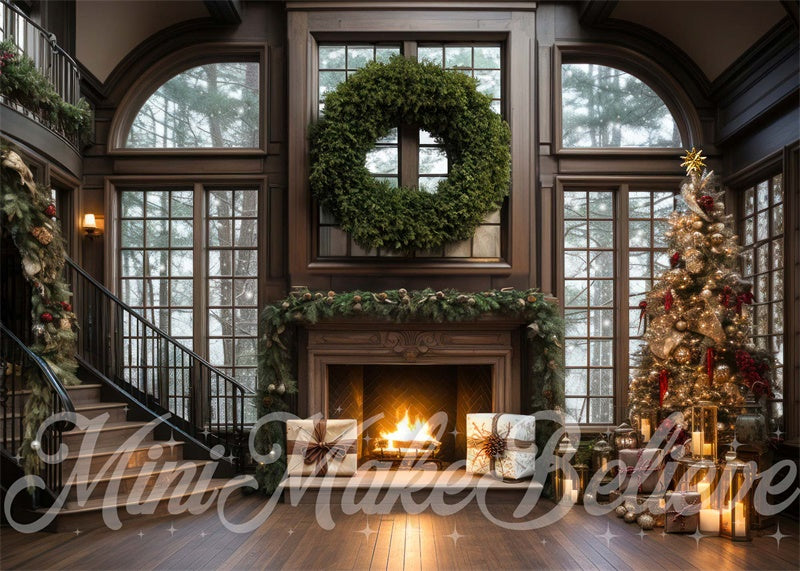 Kate Expérience Père Noël Chambre Toile de fond conçue par Mini MakeBelieve - Kate Backdrop FR