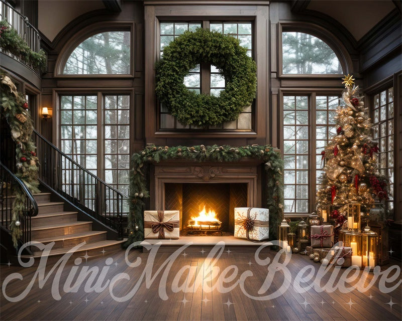 Kate Expérience Père Noël Chambre Toile de fond conçue par Mini MakeBelieve - Kate Backdrop FR