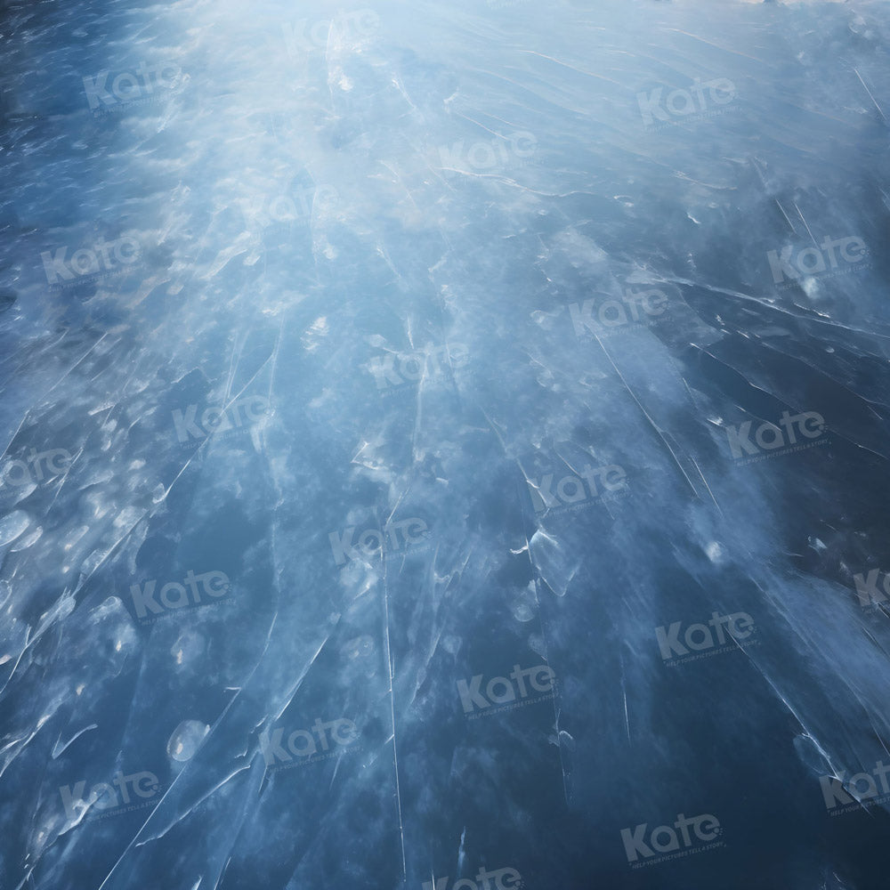 Kate Hiver Glace Rivière Sol Toile de fond pour la photographie - Kate Backdrop FR