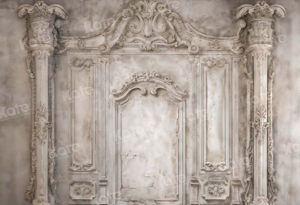 Kate Gris Architecture romaine Mur Toile de fond conçue par Kate Image - Kate Backdrop FR