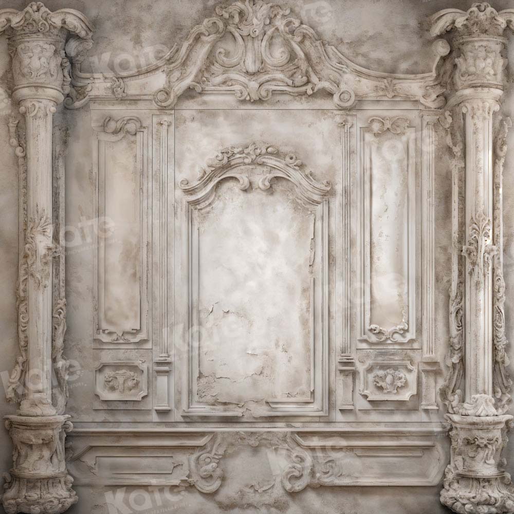 Kate Gris Architecture romaine Mur Toile de fond conçue par Kate Image - Kate Backdrop FR
