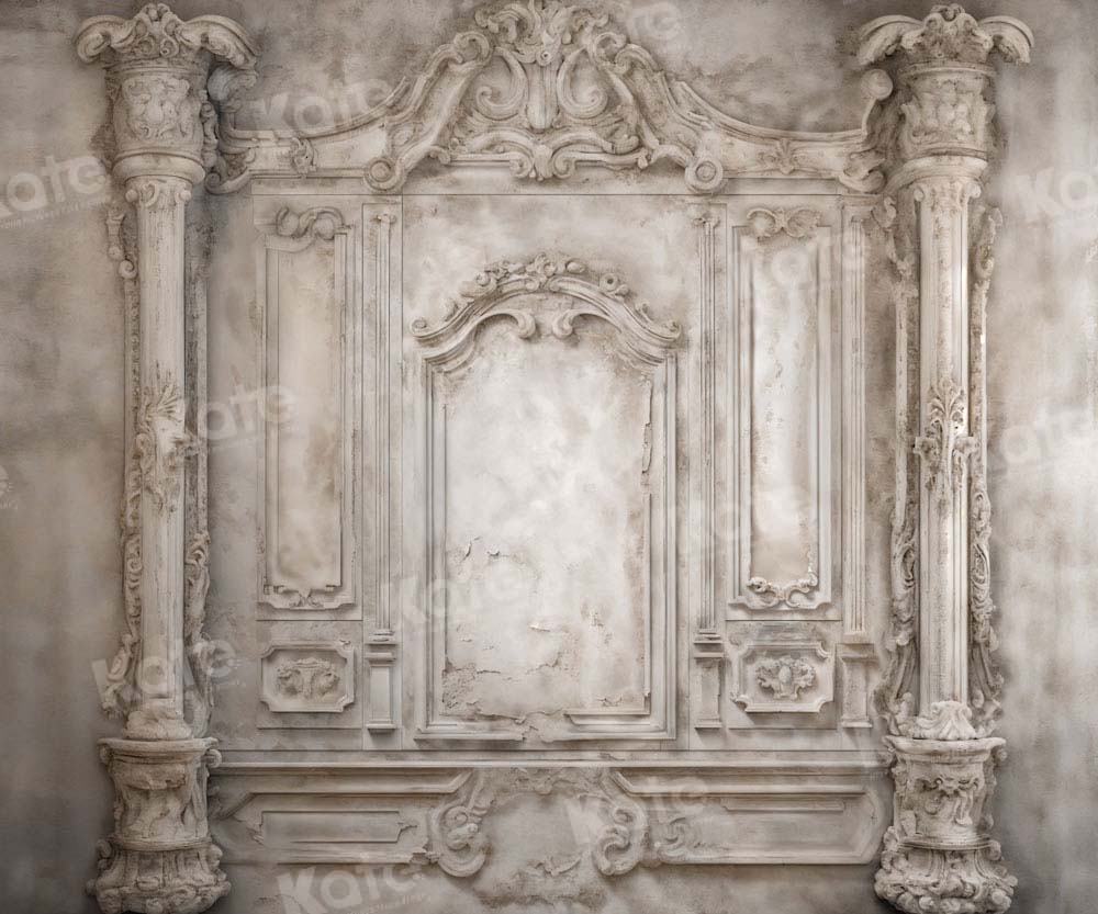 Kate Gris Architecture romaine Mur Toile de fond conçue par Kate Image - Kate Backdrop FR