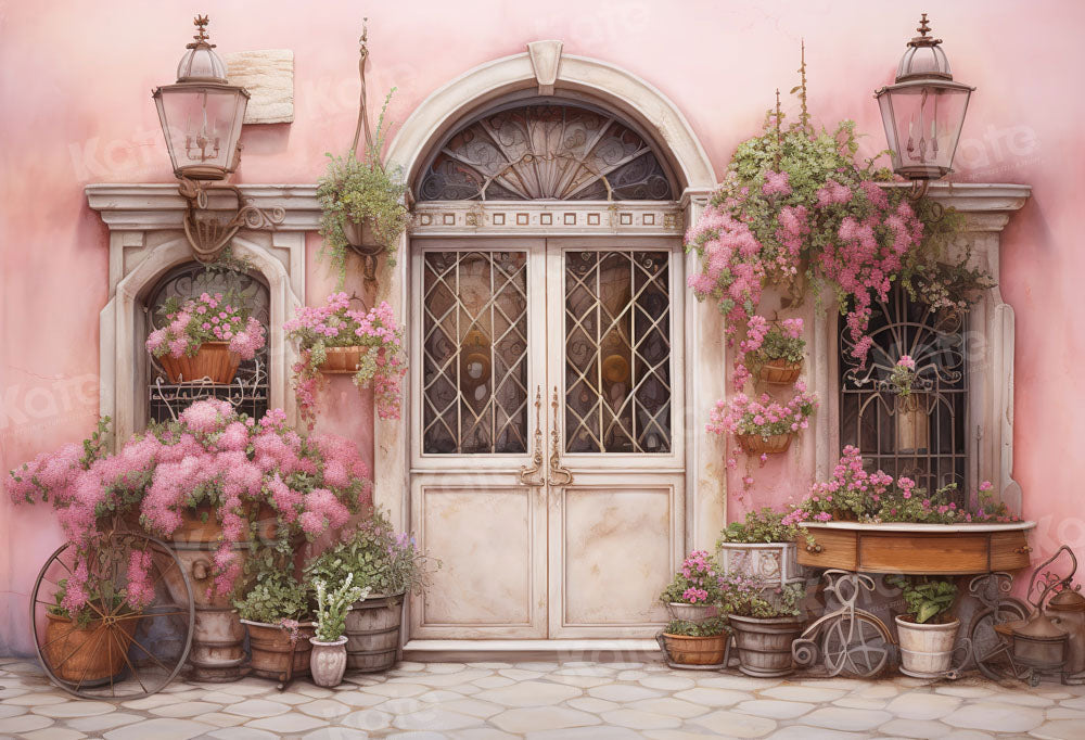 Kate Saint Valentin Fleur Rose Mur Toile de fond conçue par Chain Photographie - Kate Backdrop FR