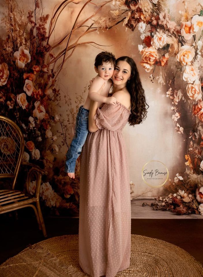 Kate Saint Valentin Romantique Fleurs Toile de fond pour la photographie - Kate Backdrop FR