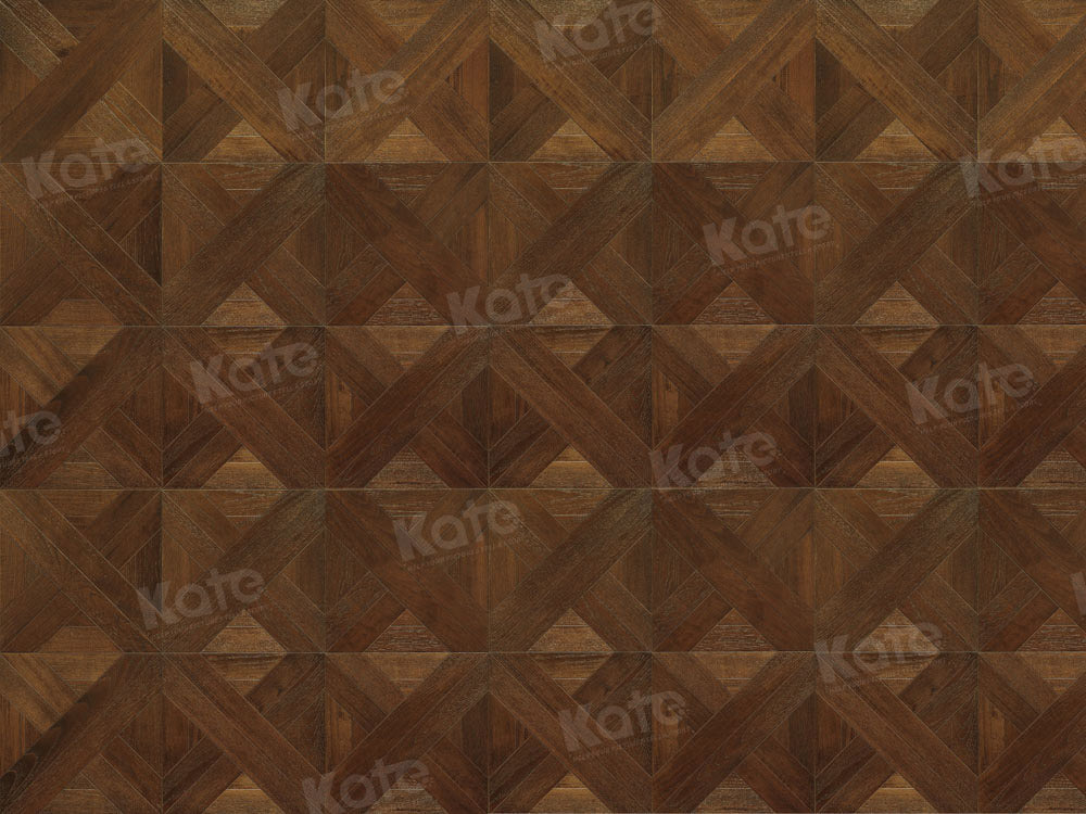 Kate Marron foncé Diamant Sol Toile de fond conçue par Kate Image