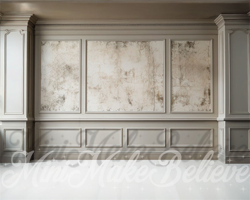 Kate Intérieur Luxe Domaine Mur Rétro Toile de fond conçue par Mini MakeBelieve - Kate Backdrop FR