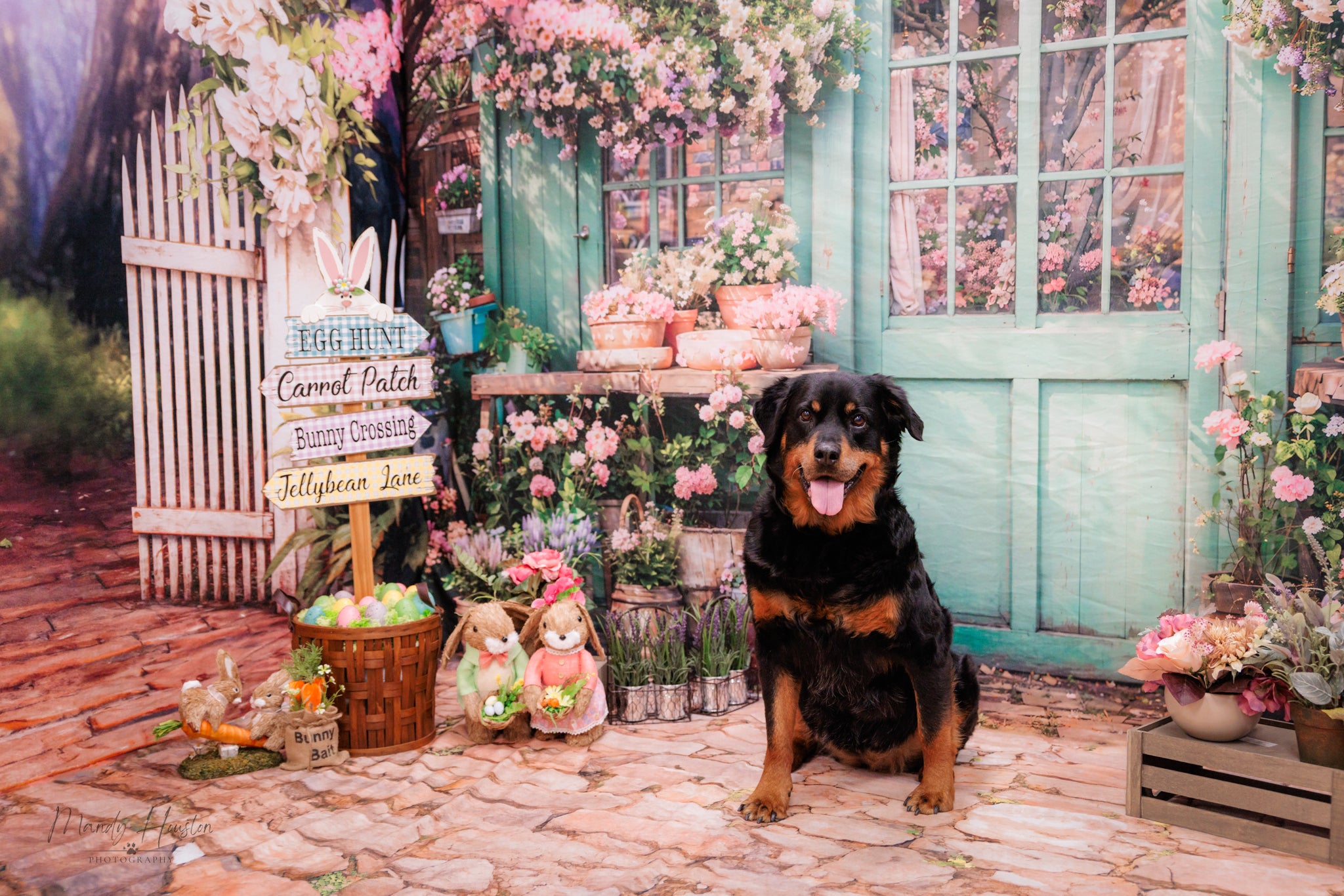 Kate Printemps Jardin Floral Ensemble de chambre (8pix8pi&10pix8pi&8pix10pi) - Kate Backdrop FR