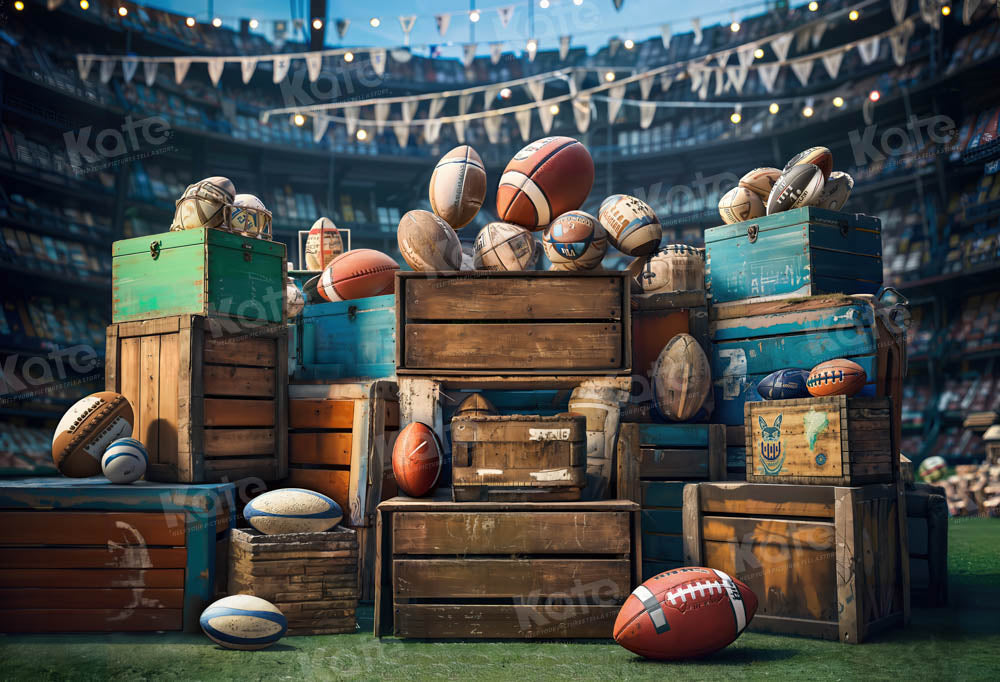 Kate Match de football Sport Toile de fond conçue par Emetselch