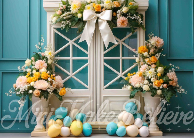 Kate Pâques Printemps Vitrine Porte Toile de fond conçue par Mini MakeBelieve - Kate Backdrop FR
