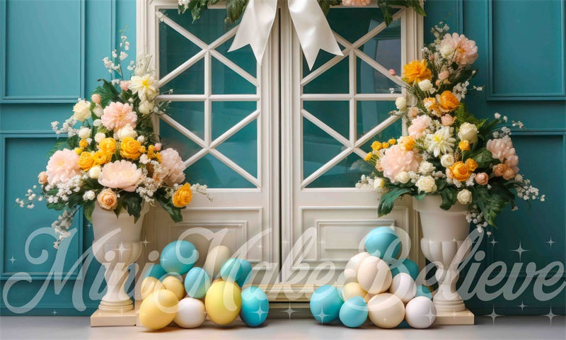 Kate Pâques Printemps Vitrine Porte Toile de fond conçue par Mini MakeBelieve - Kate Backdrop FR