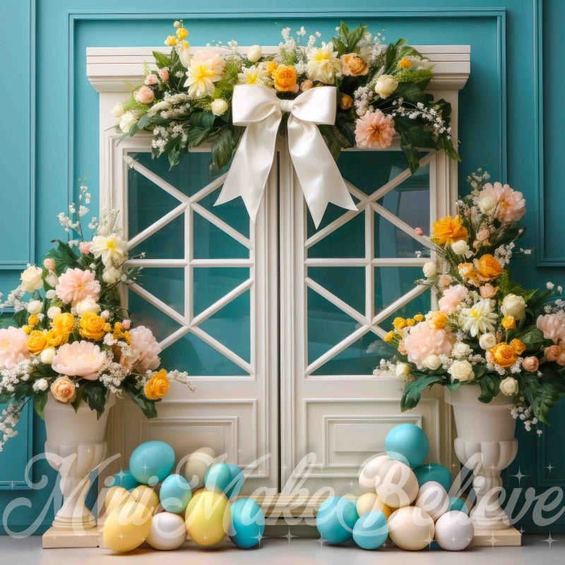 Kate Pâques Printemps Vitrine Porte Toile de fond conçue par Mini MakeBelieve - Kate Backdrop FR