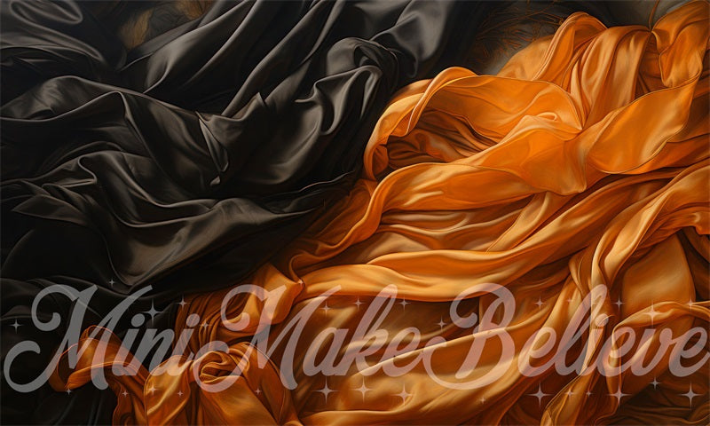 Kate Noir & Doré Rideau Toile de fond conçue par Mini MakeBelieve - Kate Backdrop FR