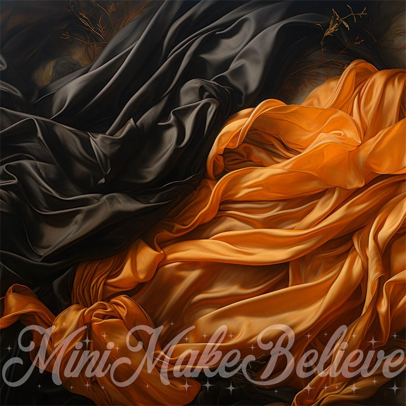 Kate Noir & Doré Rideau Toile de fond conçue par Mini MakeBelieve - Kate Backdrop FR