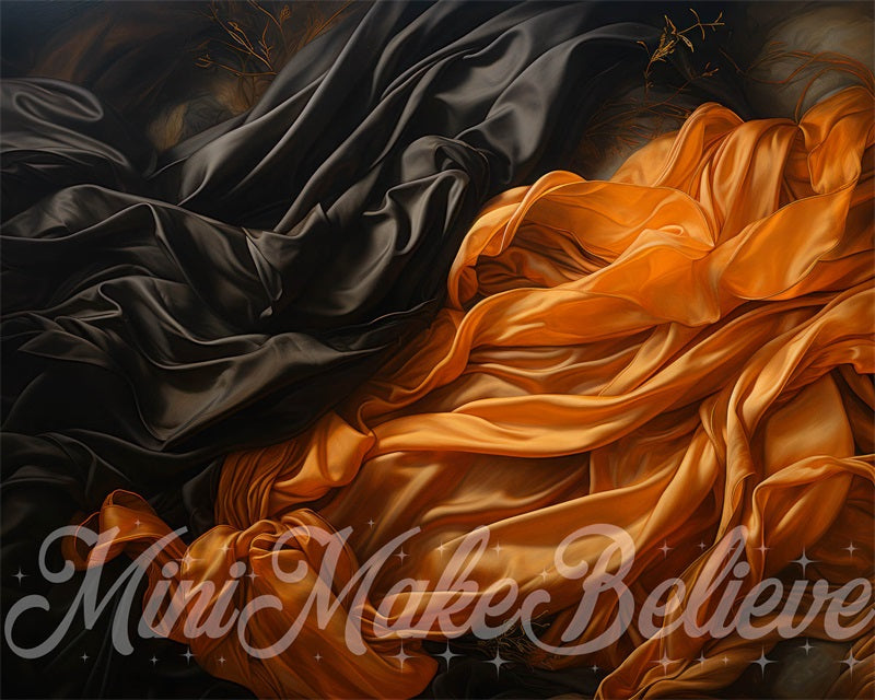 Kate Noir & Doré Rideau Toile de fond conçue par Mini MakeBelieve - Kate Backdrop FR