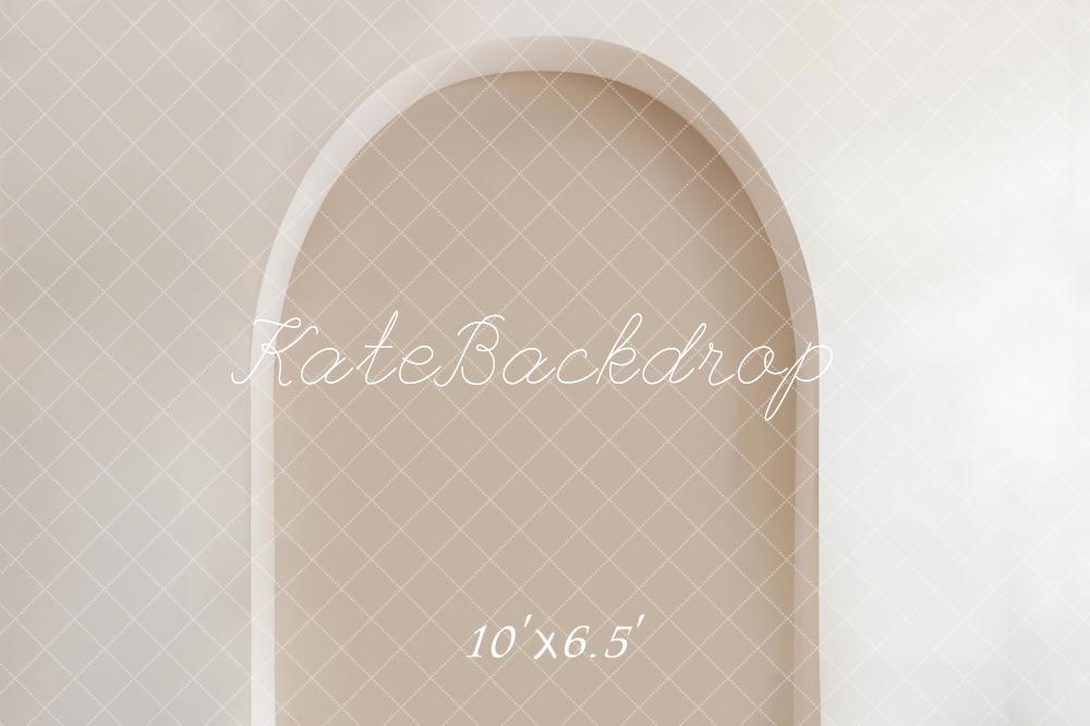Kate Bohème Élégant Porte cintrée Style minimaliste Toile de fond conçue par Kate Image - Kate Backdrop FR