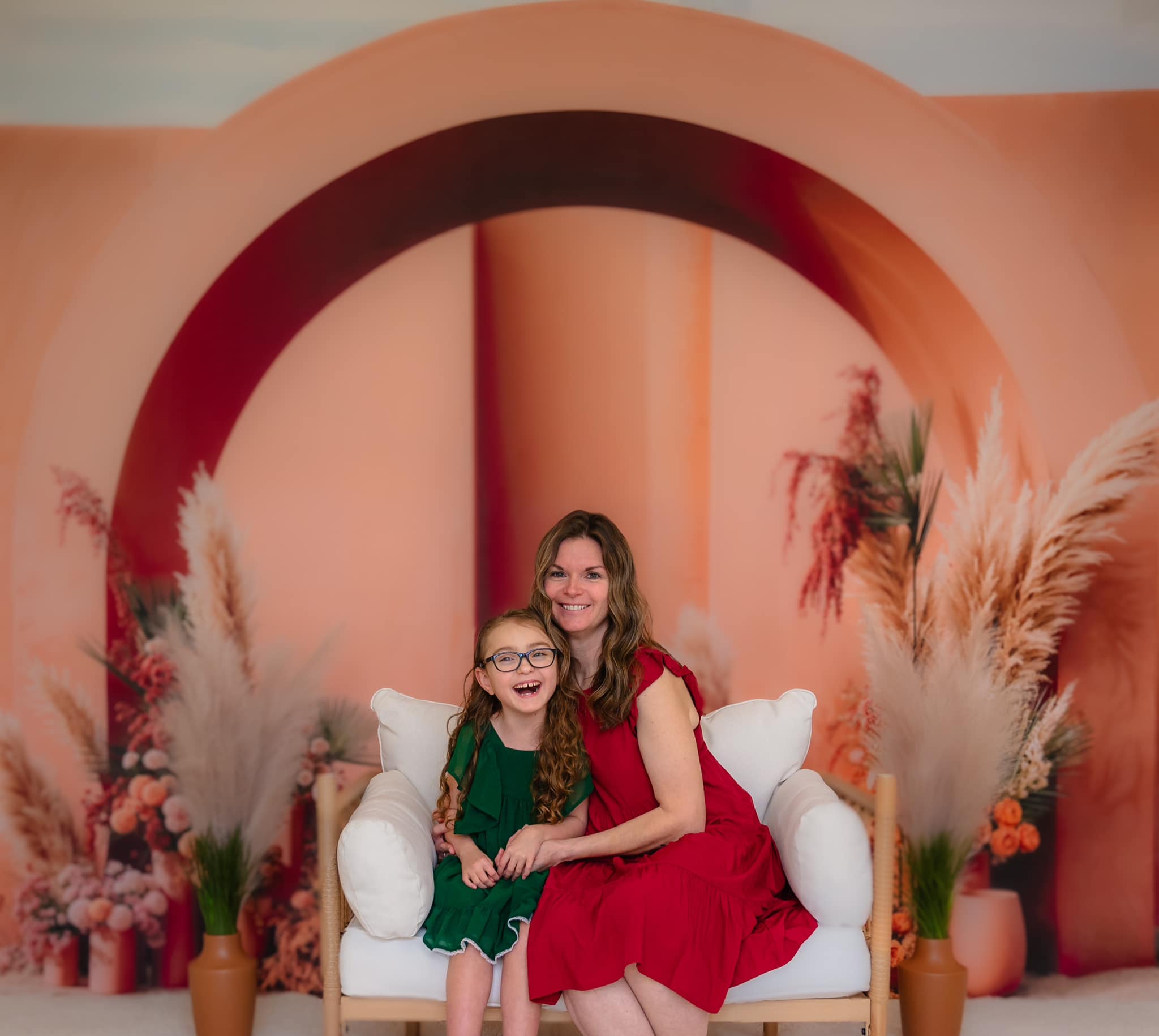 Kate Bohème Porte cintrée Jaune Élégant Toile de fond conçue par Emetselch - Kate Backdrop FR