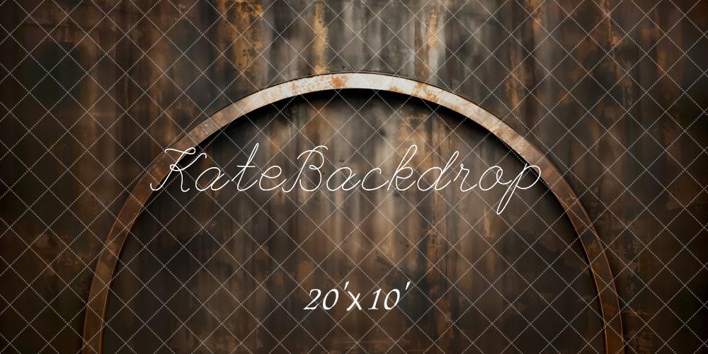 Kate Brun Mur en arc Bois Simple Toile de fond conçue par Chain Photographie - Kate Backdrop FR
