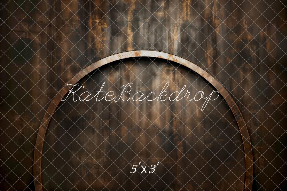 Kate Brun Mur en arc Bois Simple Toile de fond conçue par Chain Photographie - Kate Backdrop FR