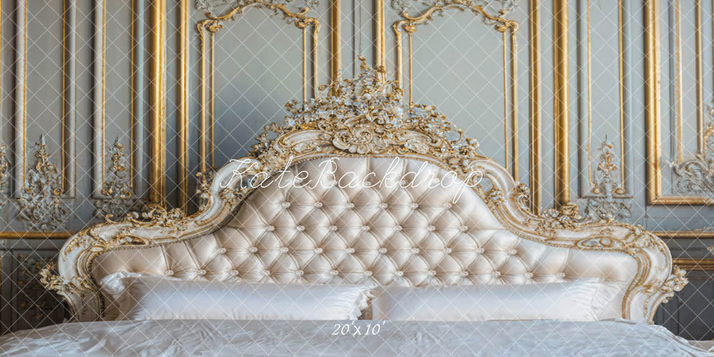 Kate Style européen Luxe Mur rétro Tête de lit Toile de fond conçue par Emetselch - Kate Backdrop FR