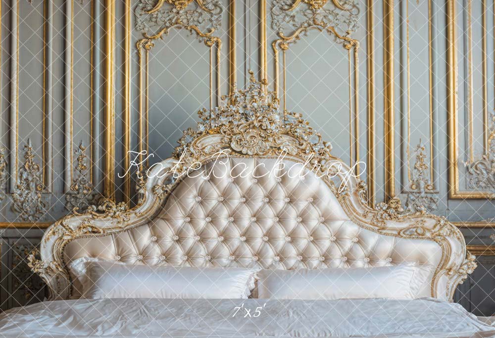 Kate Style européen Luxe Mur rétro Tête de lit Toile de fond conçue par Emetselch - Kate Backdrop FR